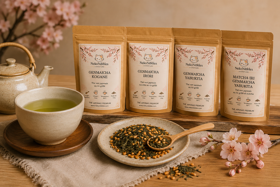 Genmaicha : le thé japonais au riz grillé expliqué simplement