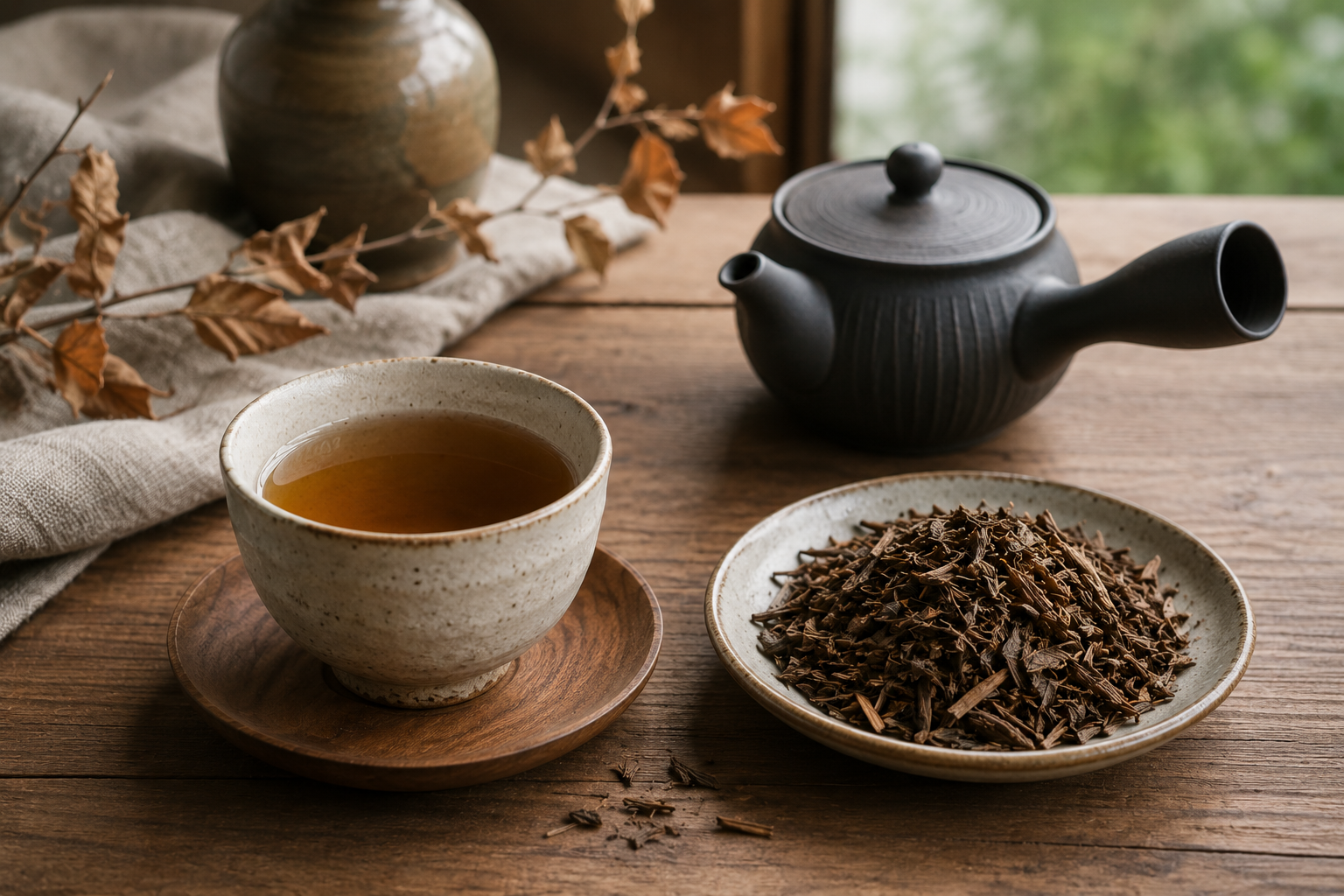 Hojicha japonais : goût, préparation et différences