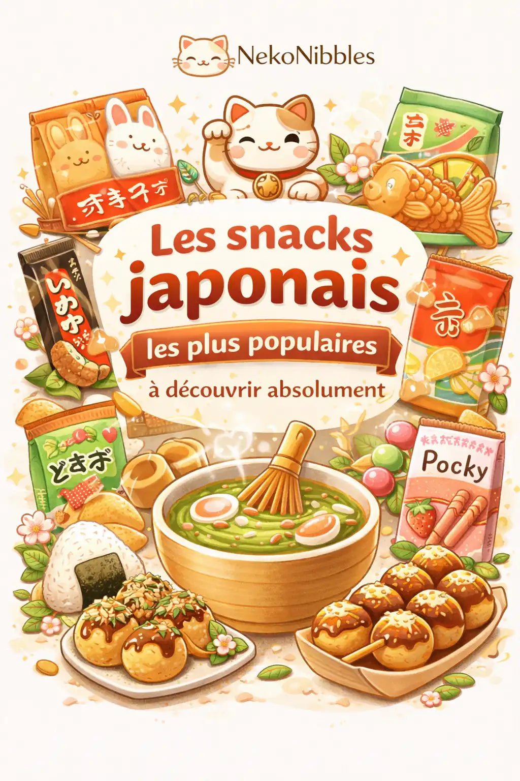 Les snacks japonais les plus populaires à découvrir absolument