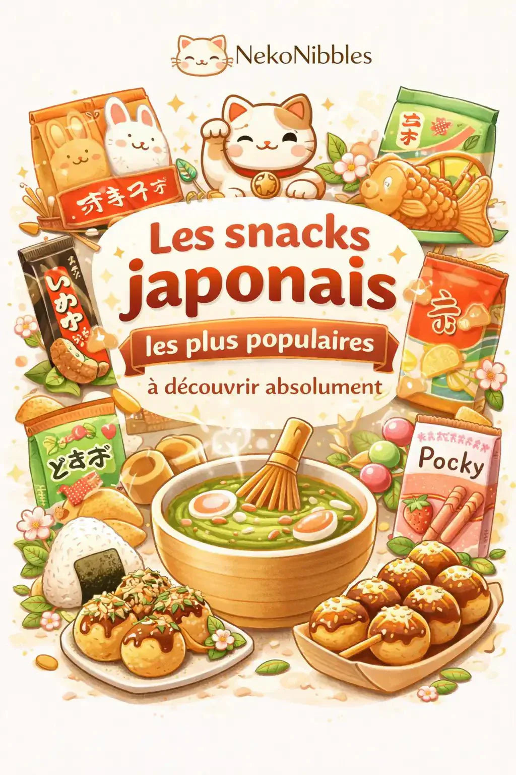Les snacks japonais les plus populaires à découvrir absolument