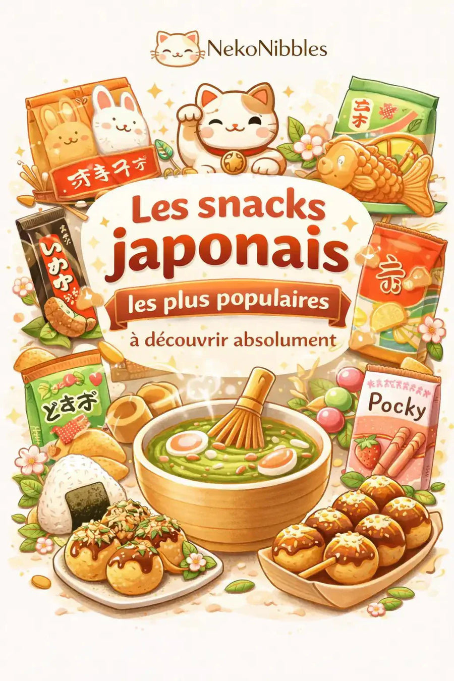 Les snacks japonais les plus populaires à découvrir absolument - NekoNibbles