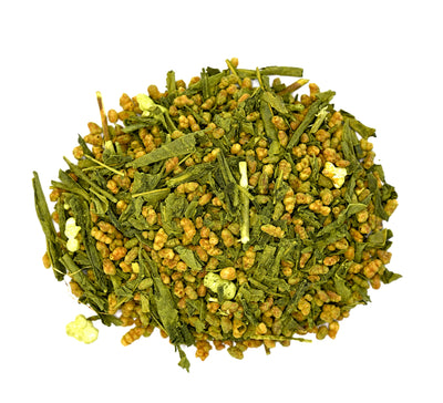 Matcha Genmaicha Iri – Thé vert japonais au riz grillé et matcha