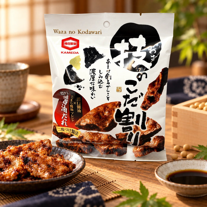 Kameda Waza no Kodawari – Senbei Sauce Soja Intense – 40g