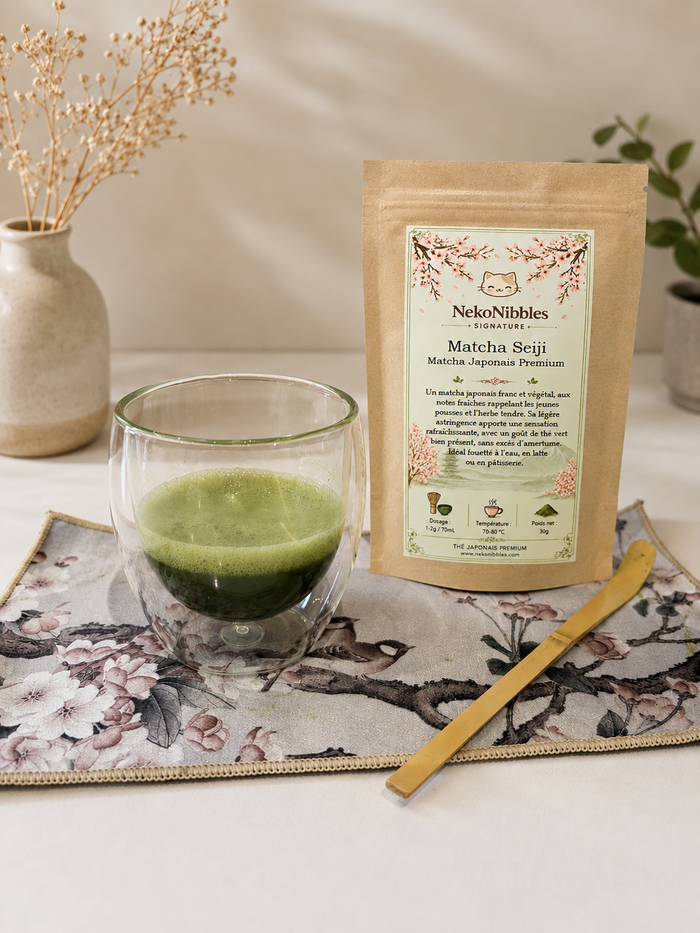 Matcha Seiji – Thé vert matcha japonais premium