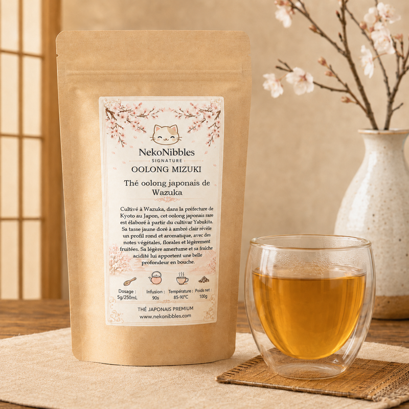 Oolong Mizuki – Thé oolong japonais de Wazuka