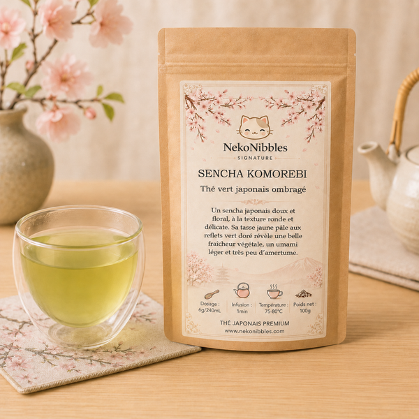 Sencha Komorebi – Thé vert japonais ombragé de Wazuka
