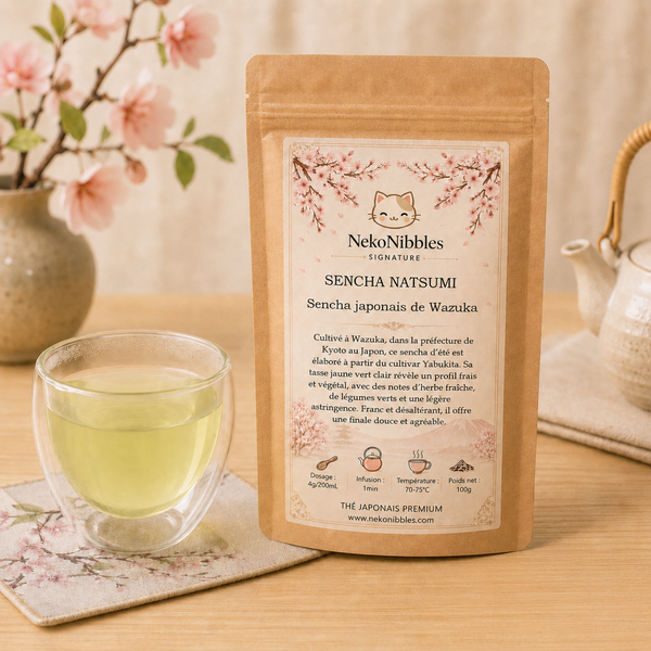 Sencha Natsumi – Thé vert japonais d’été de Wazuka