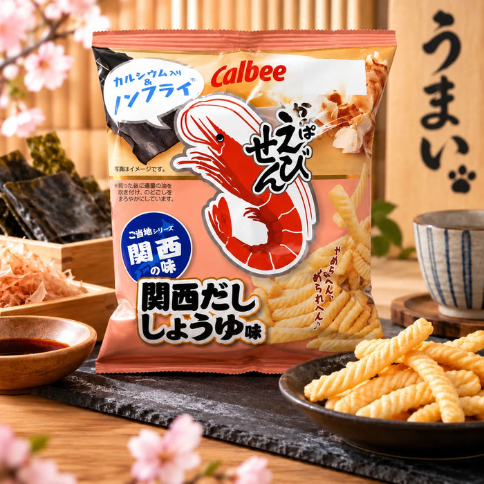 Calbee Kappa Ebisen – Dashi de Kansai – 64g