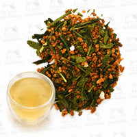 Genmaicha Yabukita — Thé vert japonais au riz grillé
