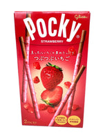 Glico Pocky - Saveur fraises avec morceaux