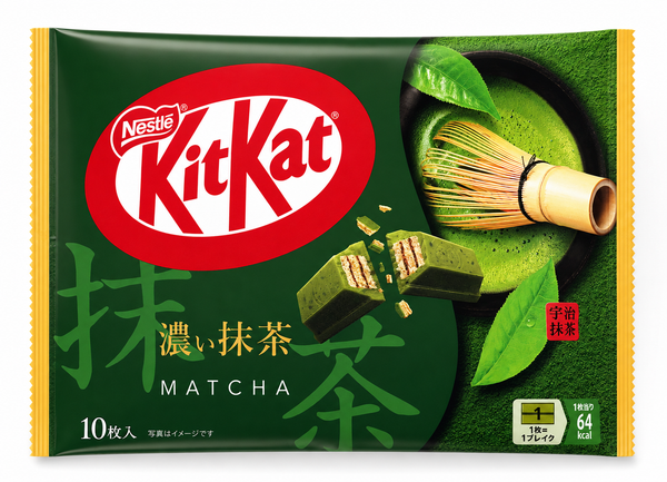 KitKat Matcha Japonais – Chocolat au Thé Vert – 10 pièces