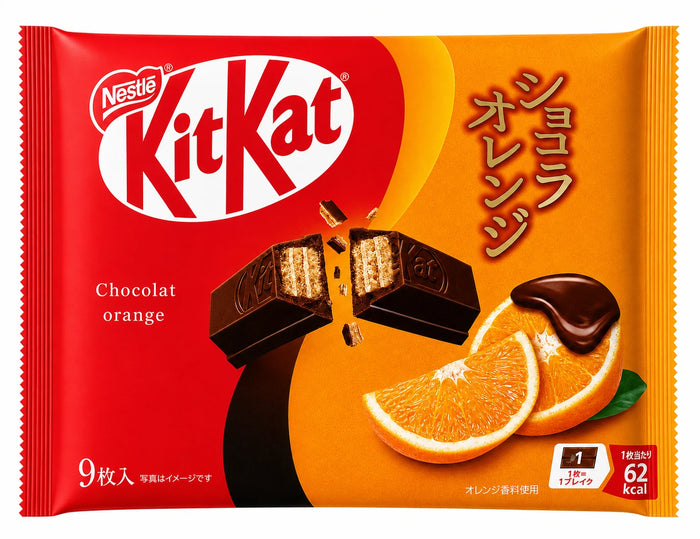 KitKat Chocolat Orange – 9 portions