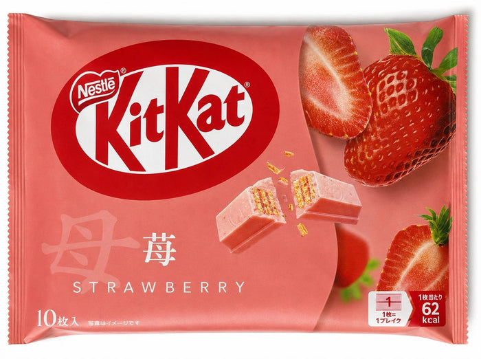 KitKat Strawberry – Fraise – 10 portions