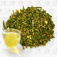 Matcha Iri Genmaicha Yabukita — Thé vert japonais au riz grillé et matcha