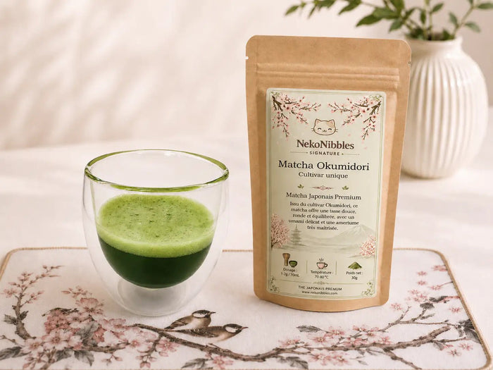 Matcha Okumidori Single Cultivar – Thé vert matcha japonais premium