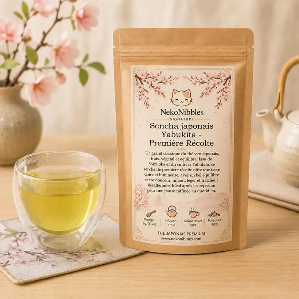 Sencha japonais Yabukita — Première Récolte