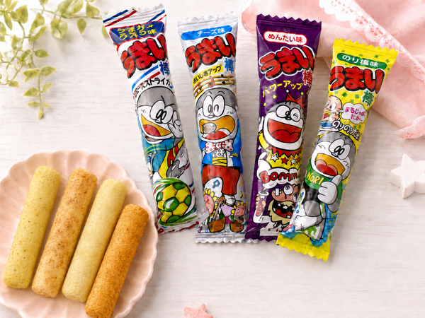 Lot de 10 Umaibo – Snacks japonais croustillants